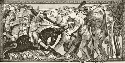 How Alexander Engaged in Combat with Men Having Horses